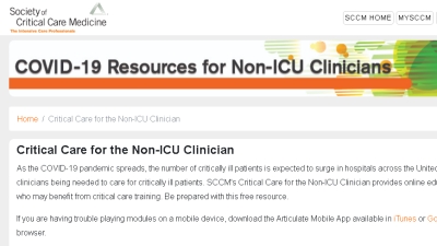 Critical Care for the non-ICU clinicians
